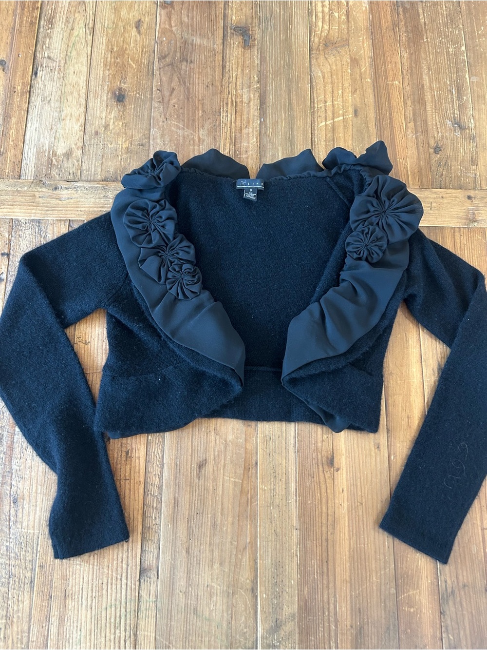 70% Cashmere Cropped Bolero Sweater